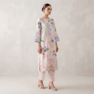SAYA 2-Piece Printed Lawn Suit