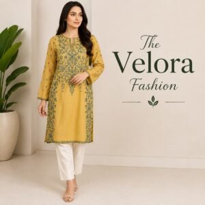 Mustard Printed 2 Piece Suit for Women – Elegant Ethnic Wear